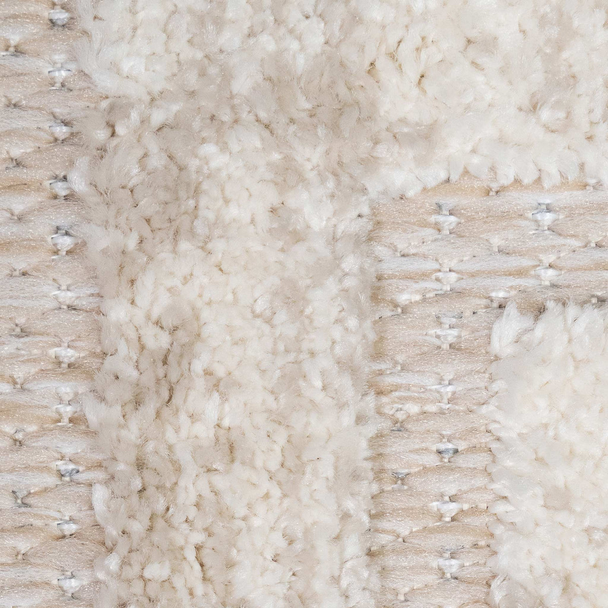 Tapete Decorativo Belina U6057 Beige / Marfil – Geométrico · Exterior