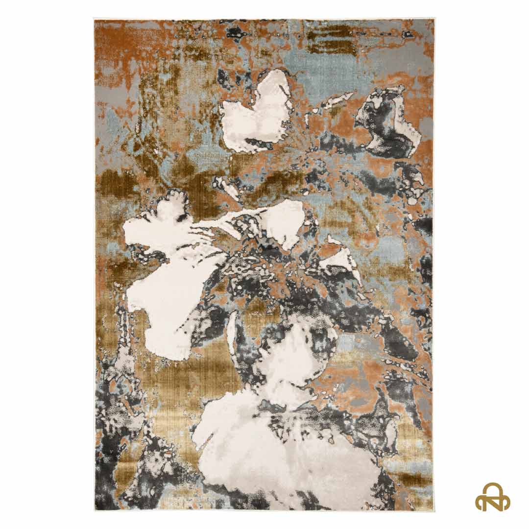 Tapete Decorativo Belma U6037 Oro / Taupe – Abstracto · Interior