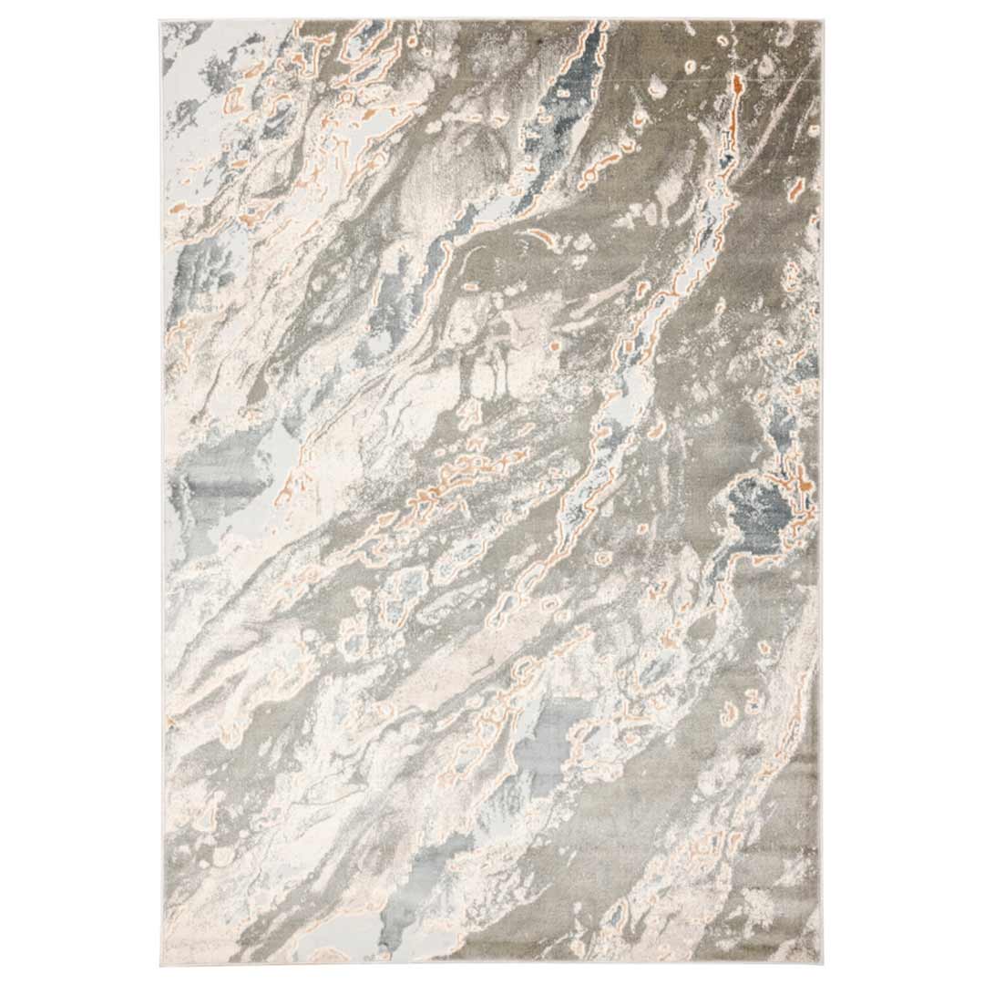 Tapete Decorativo Besni T4052 Gris / Oro – Abstracto · Interior