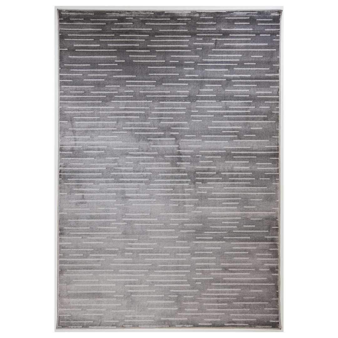 Tapete Decorativo Brenta U9005 Gris / Crema – Abstracto · Interior