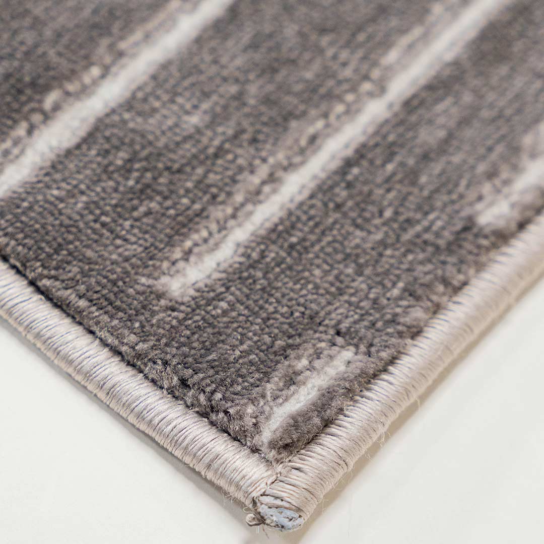Tapete Decorativo Brenta U9005 Gris / Crema – Abstracto · Interior