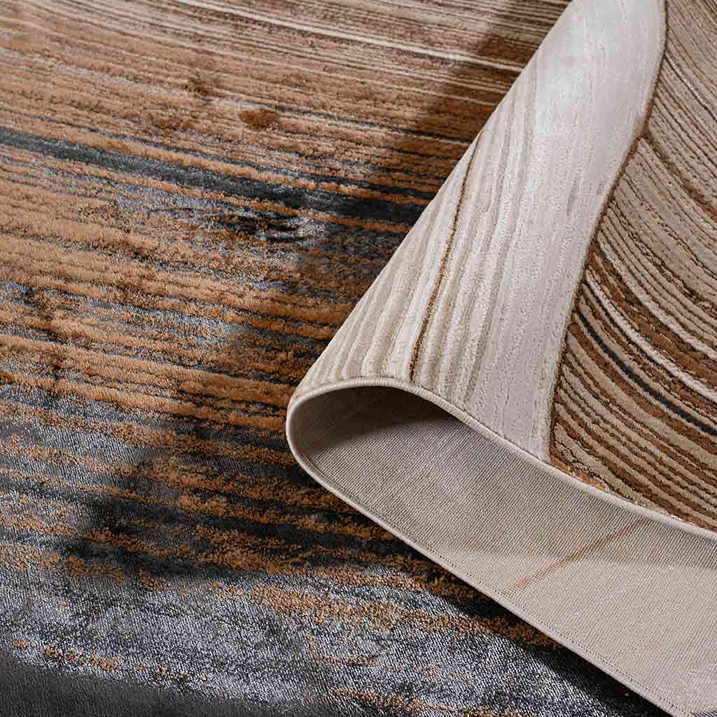 Tapete Decorativo Carat 1054C Dorado / Ocre – Abstracto · Interior
