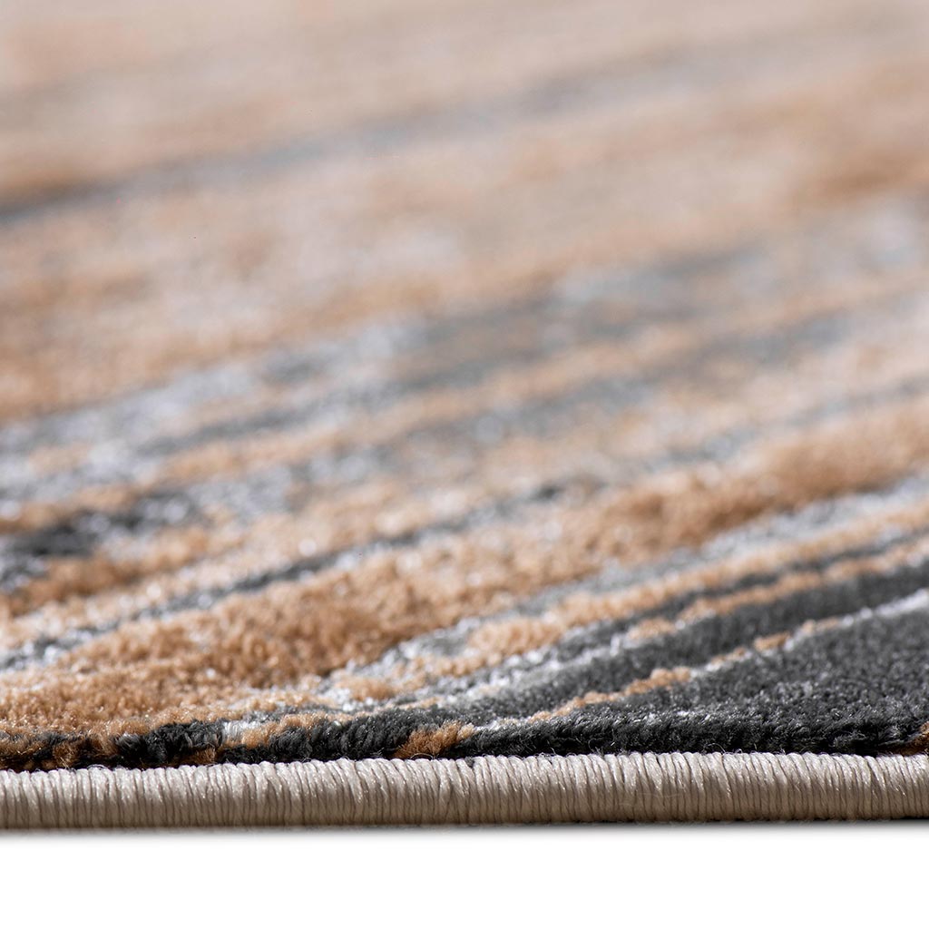 Tapete Decorativo Carat 1054C Dorado / Ocre – Abstracto · Interior