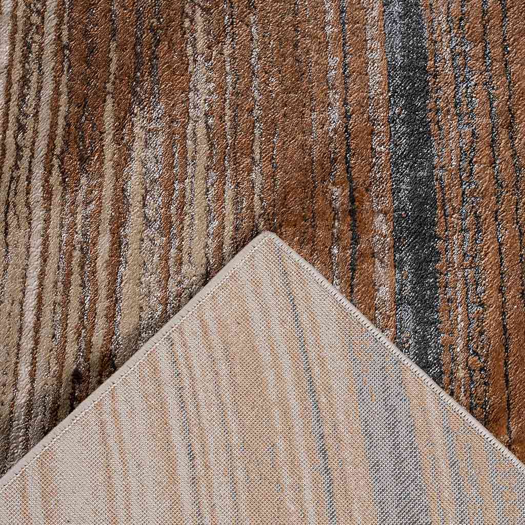 Tapete Decorativo Carat 1054C Dorado / Ocre – Abstracto · Interior