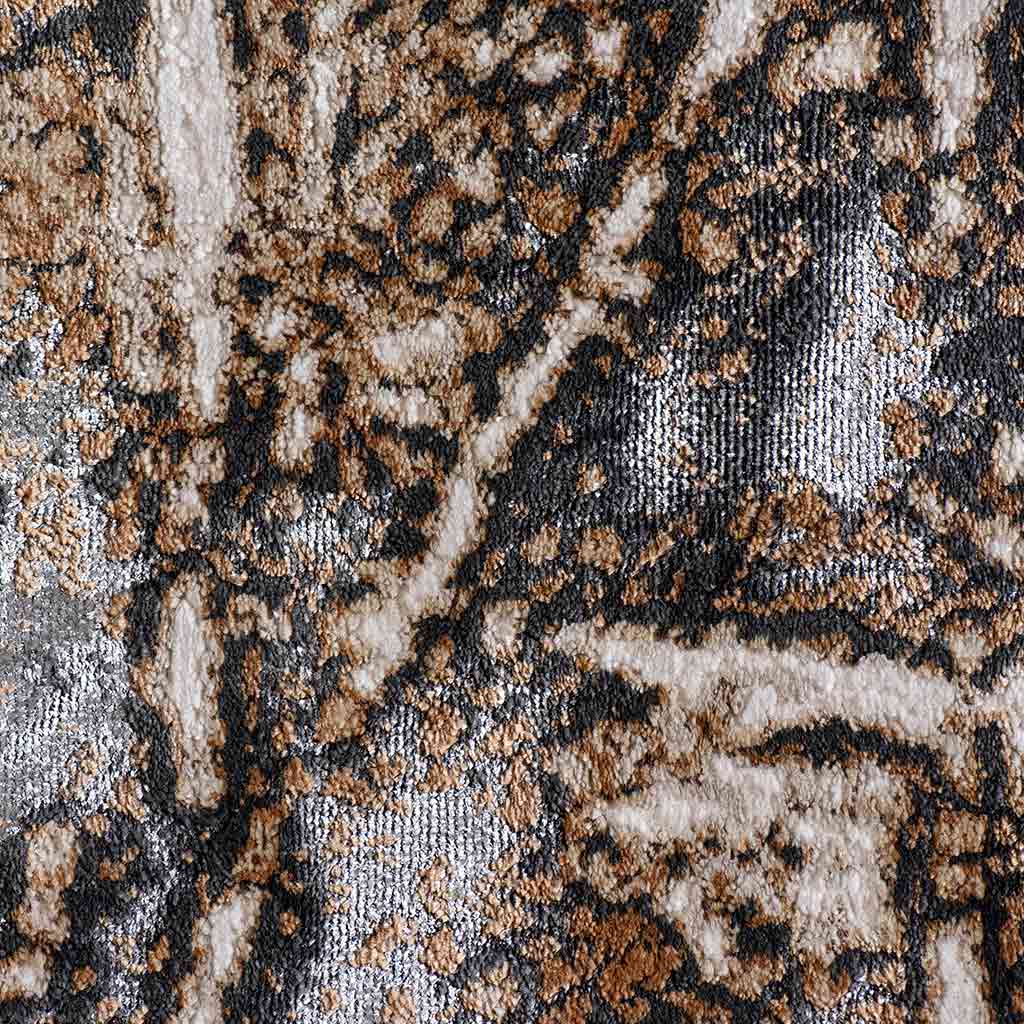 Tapete Decorativo Carat 1055C Beige / Café – Abstracto · Interior