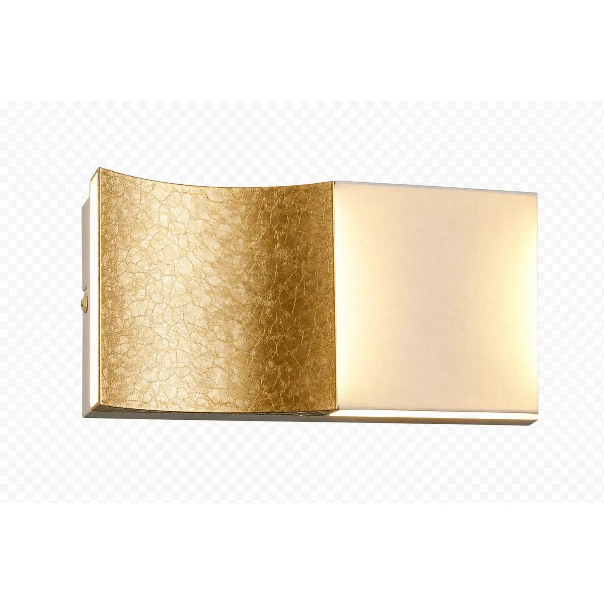 Arbotante Moderno CLASSAR00068 Dorado y Blanco Class Iluminación