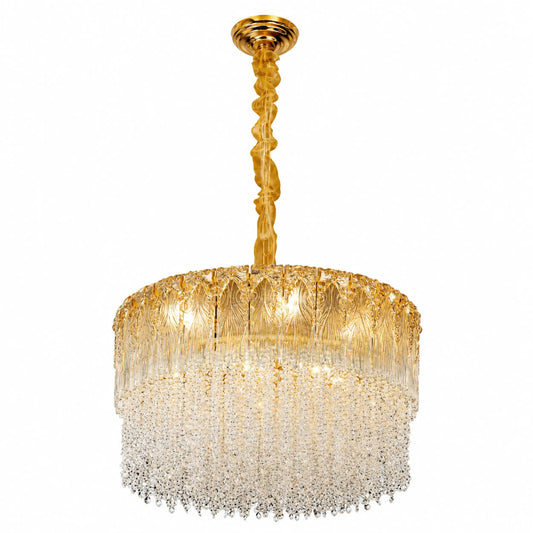 Candil Clásico CLASSCL00077 Dorado con Cristales Class Iluminación
