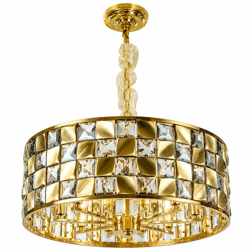Candil Contemporáneo CLASSCL00080 Dorado y Humo Class Iluminación