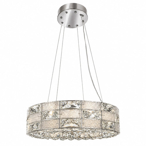 Candil Moderno CLASSCL00110 Cromo Cristal Class Iluminación