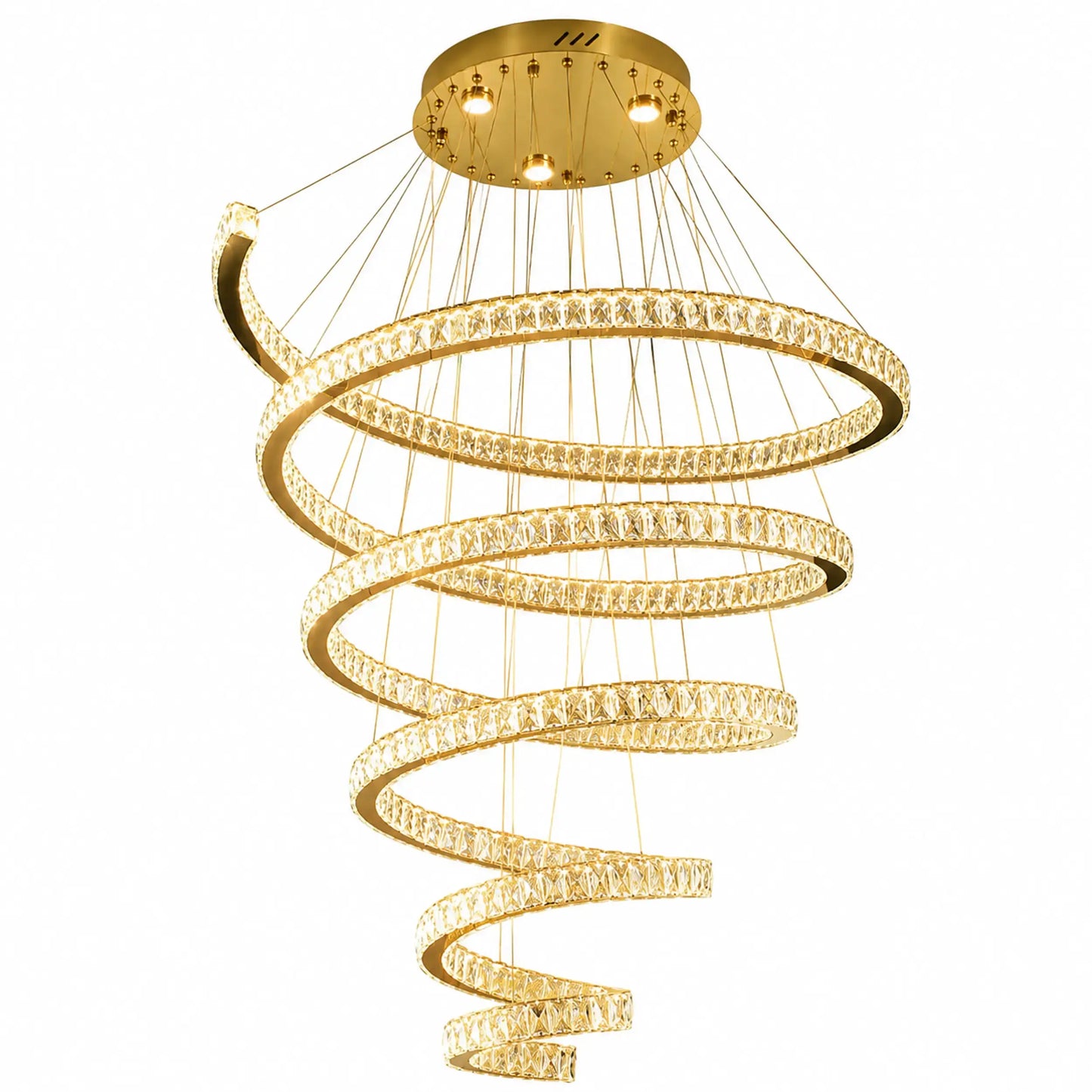 Candil Moderno CLASSCL00113 Espiral Dorado Class Iluminación