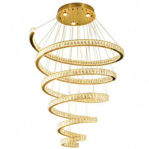 Candil Moderno CLASSCL00113 Espiral Dorado Class Iluminación