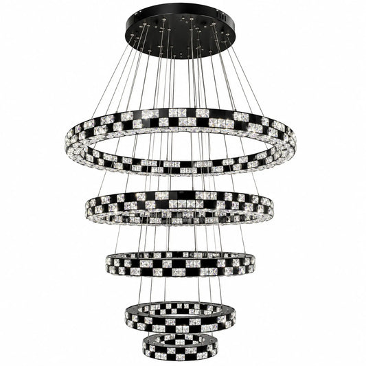 Candil Moderno CLASSCL00114 Negro con Cristal Class Iluminación