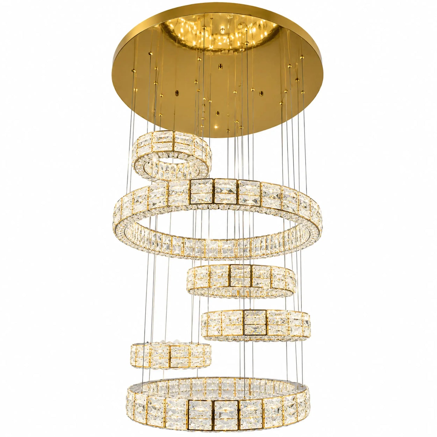 Candil Moderno CLASSCL00115 Dorado Cristal Class Iluminación