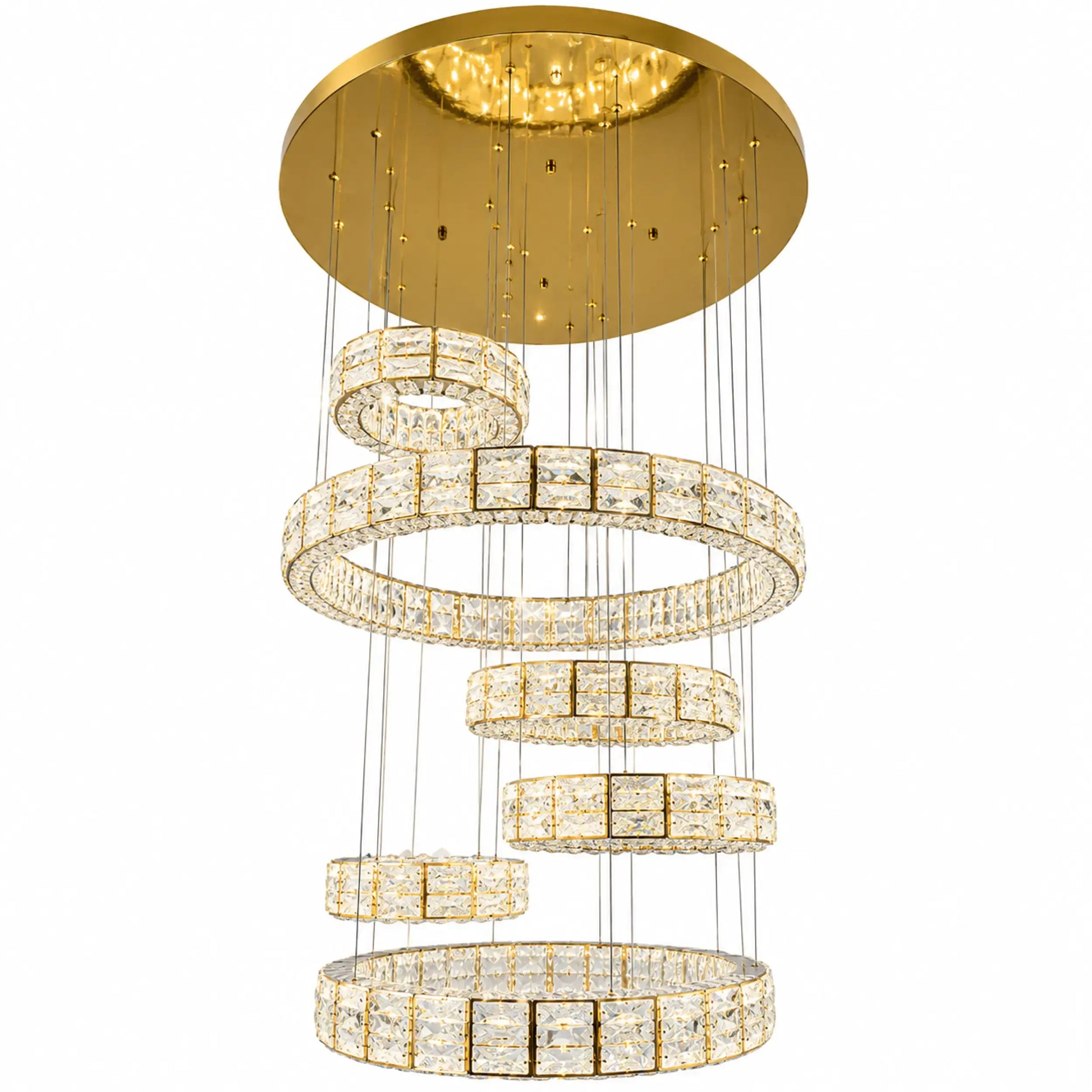 Candil Moderno CLASSCL00115 Dorado Cristal Class Iluminación