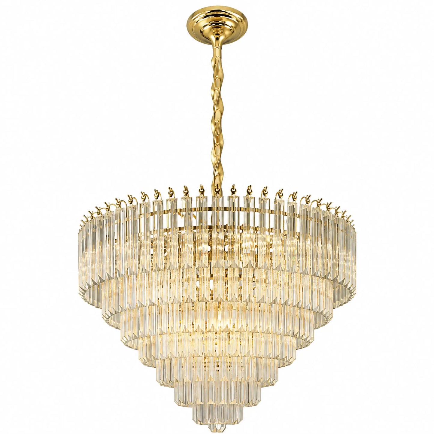 Candil Moderno CLASSCL00117 Dorado con Cristal Class Iluminación
