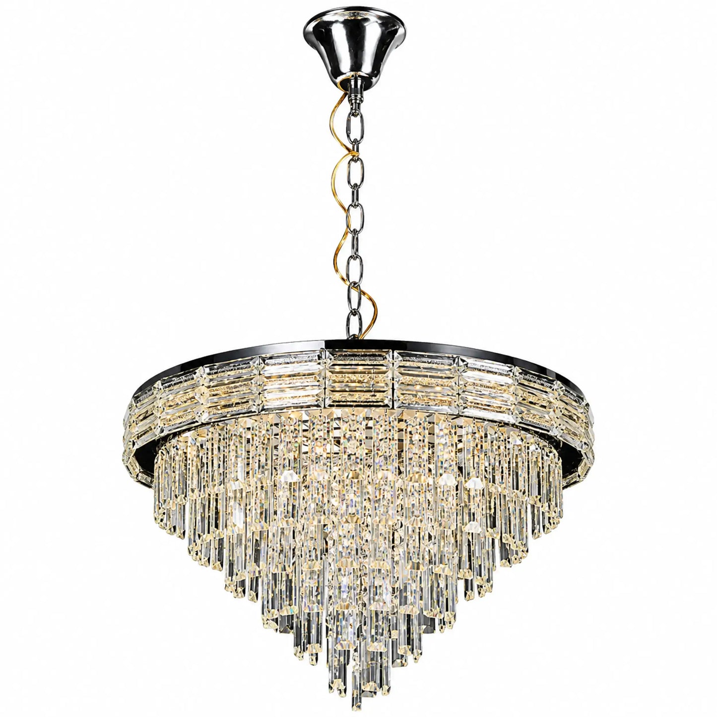 Candil Clásico CLASSCL00120 Cromo y Cristal Class Iluminación