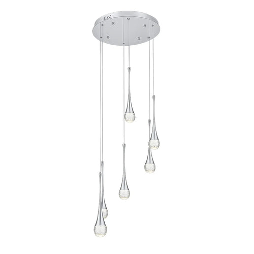Candil Moderno CLASSCL00140 Plata Class Iluminación