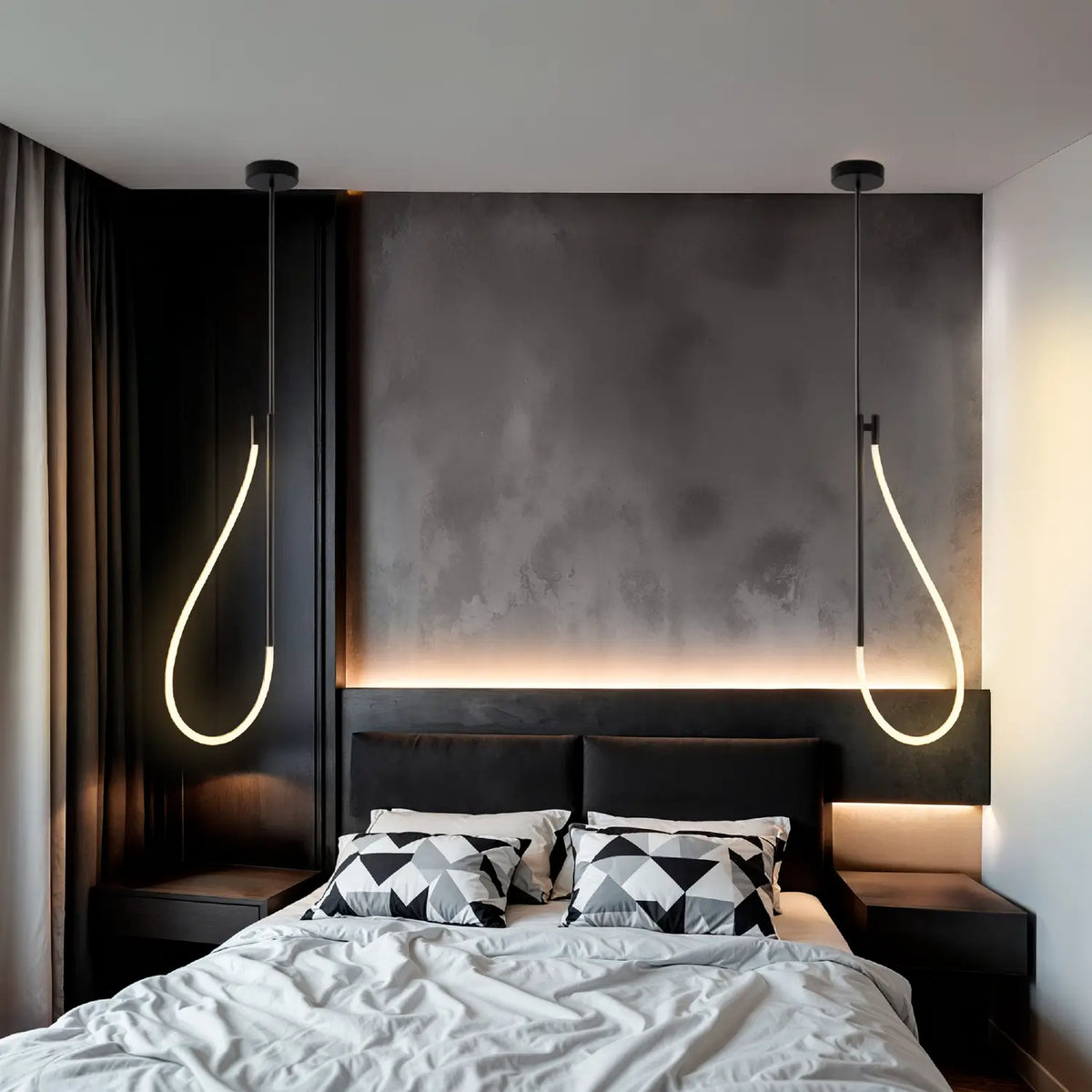 Candil Minimalista CLASSCL00161 Negro Class Iluminación
