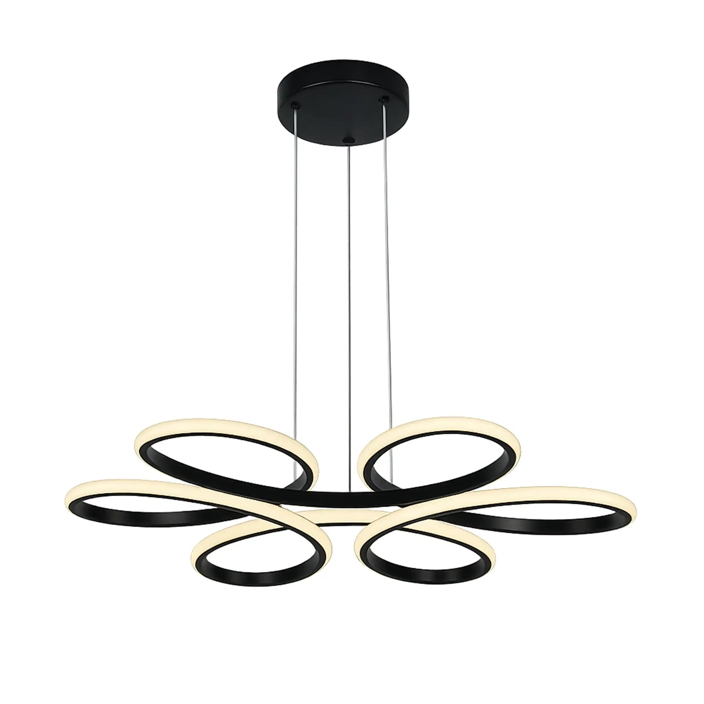 Candil Moderno CLASSCL00184 Negro Mate Class Iluminación