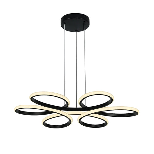 Candil Moderno CLASSCL00184 Negro Mate Class Iluminación