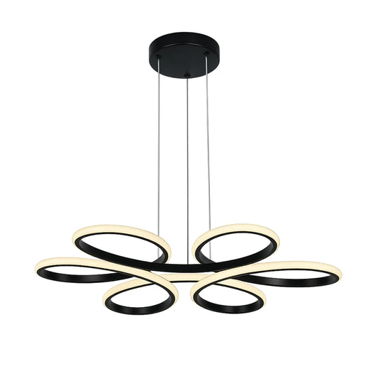 Candil Moderno CLASSCL00184 Negro Mate Class Iluminación