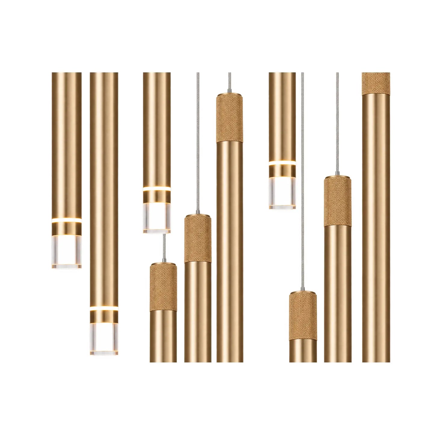 Candil Minimalista CLASSCL00249 Dorado Negro Class Iluminación