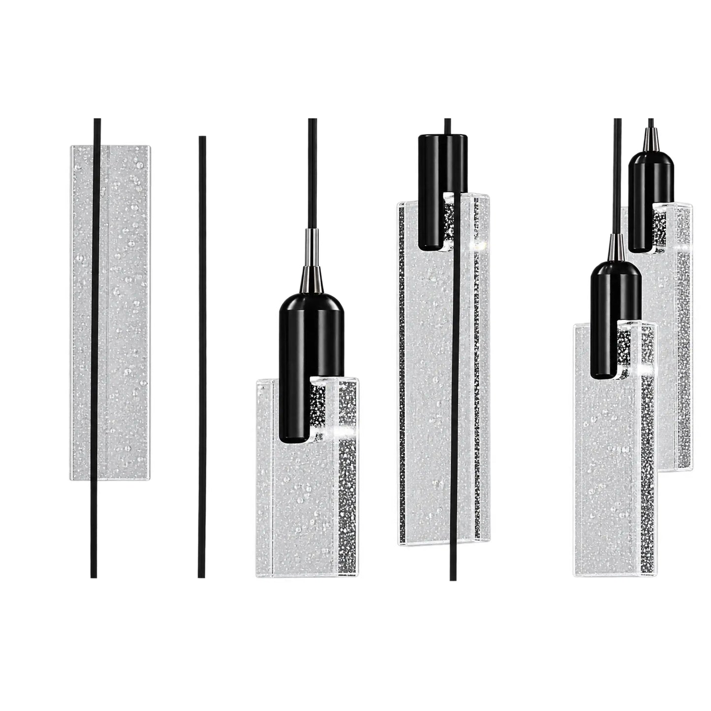Candil Contemporáneo CLASSCL00261 Negro Class Iluminación