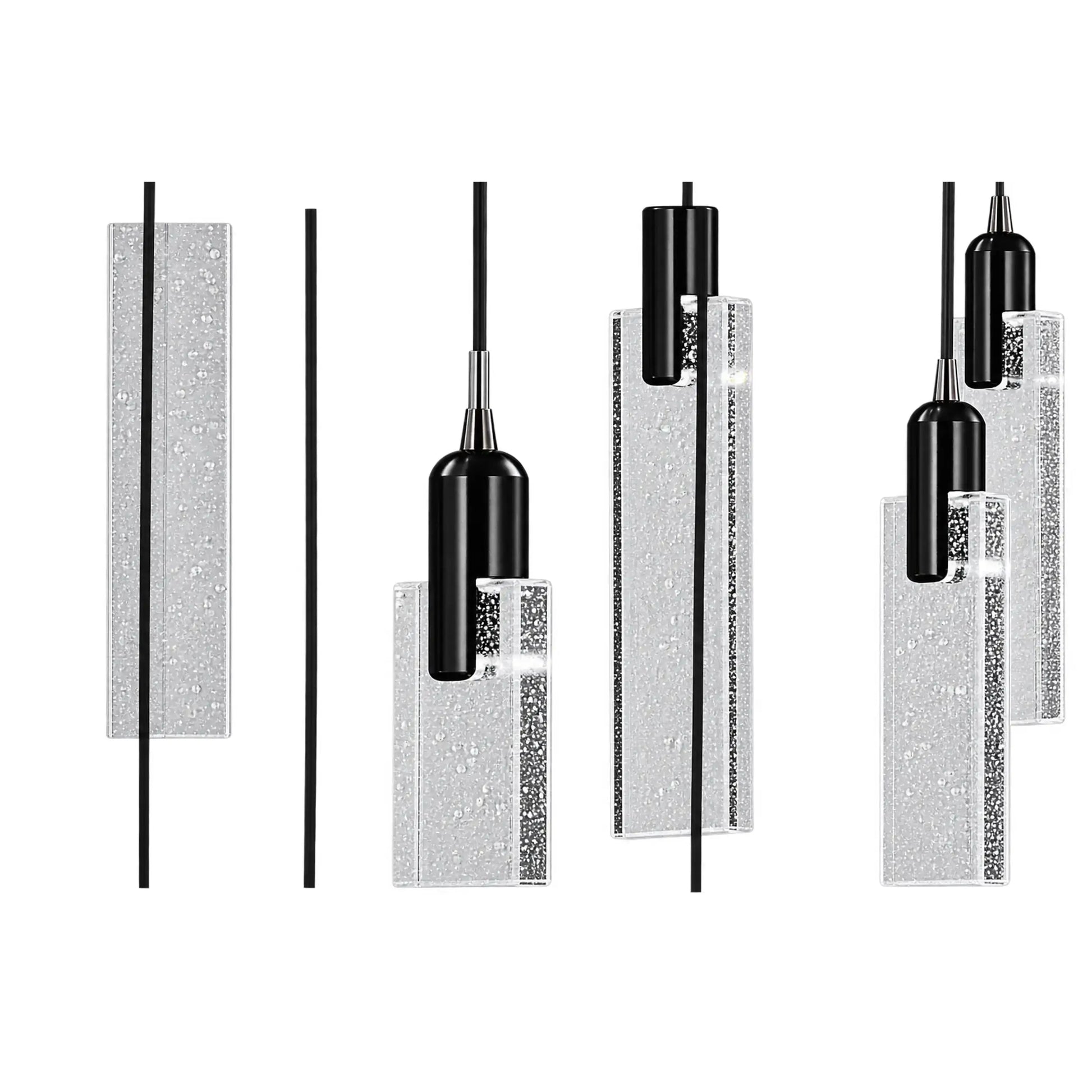 Candil Contemporáneo CLASSCL00261 Negro Class Iluminación