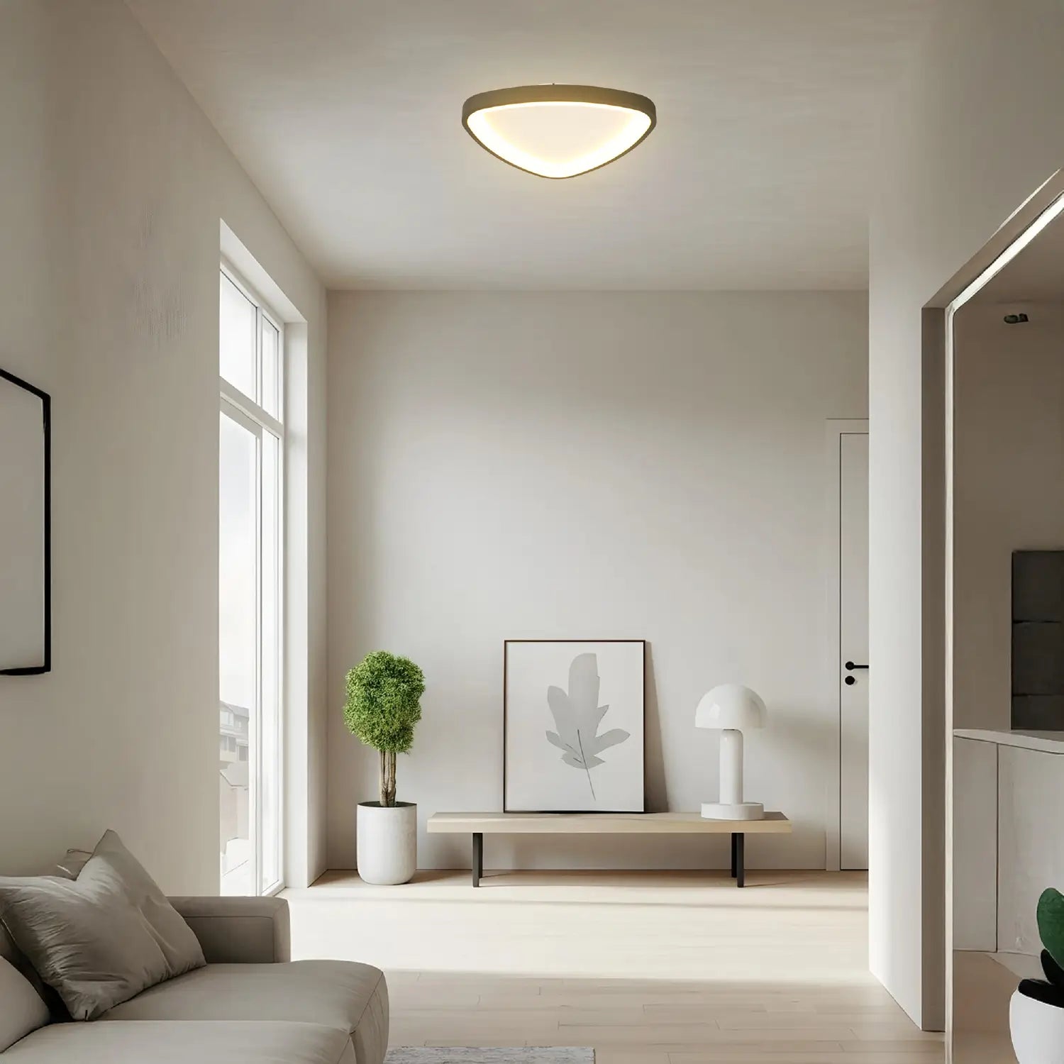 Plafón Minimalista CLASSPL00120 Negro Class Iluminación