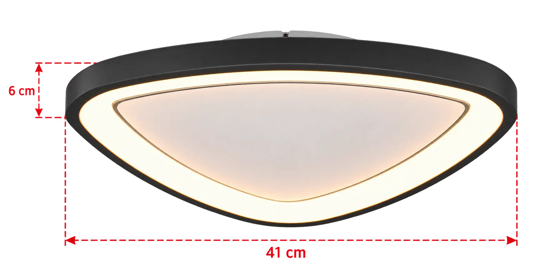 Plafón Minimalista CLASSPL00120 Negro Class Iluminación