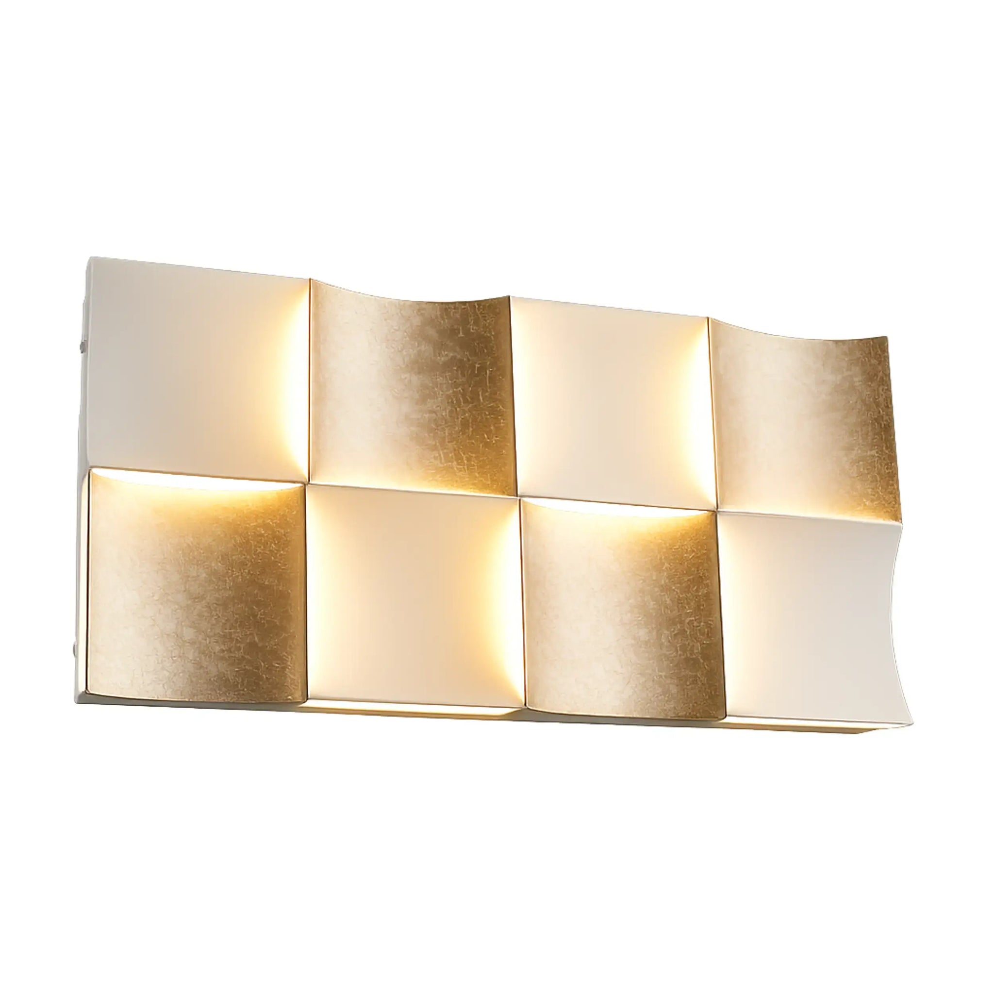 Plafón Contemporáneo CLASSPL00131 Dorado y Blanco Class Iluminación