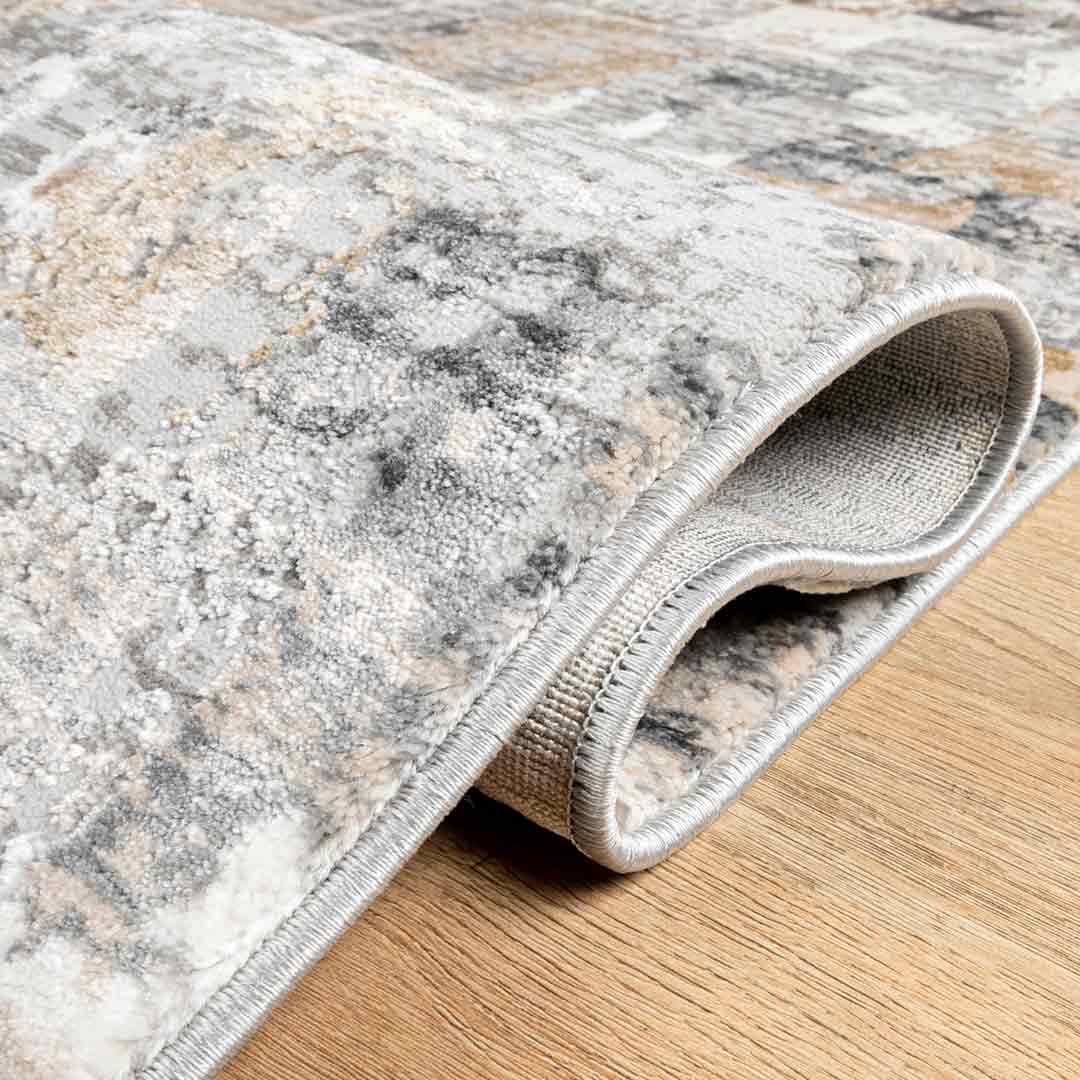 Tapete Decorativo Dalia T2327 Gris / Crema – Abstracto · Interior
