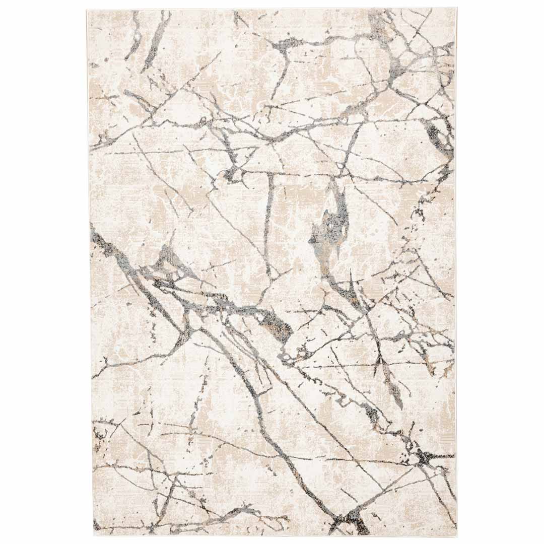 Tapete Decorativo Dalia T2328 Gris / Crema – Abstracto · Interior