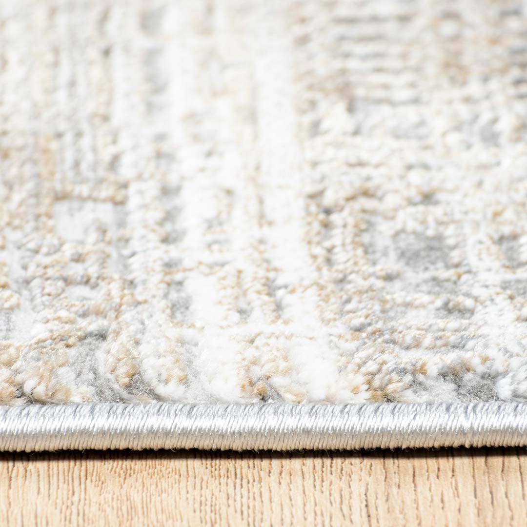 Tapete Decorativo Dalia T2329 Gris / Crema – Abstracto · Interior