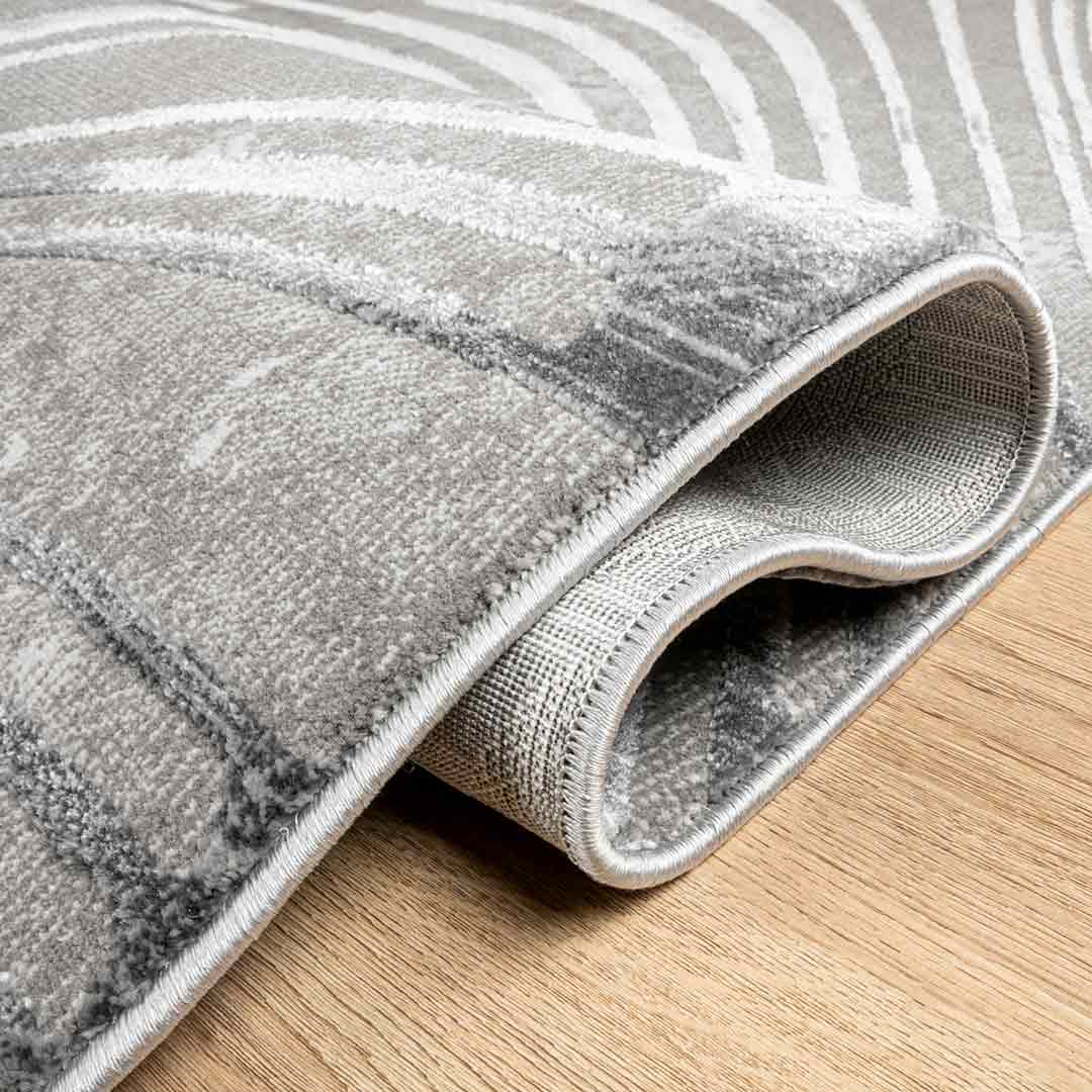 Tapete Decorativo Dalia T2330 Gris / Crema – Abstracto · Interior