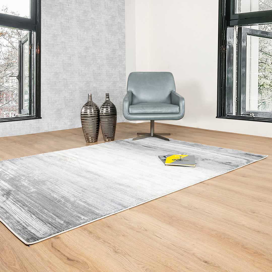Tapete Decorativo Dalia T2331 Gris / Crema – Abstracto · Interior