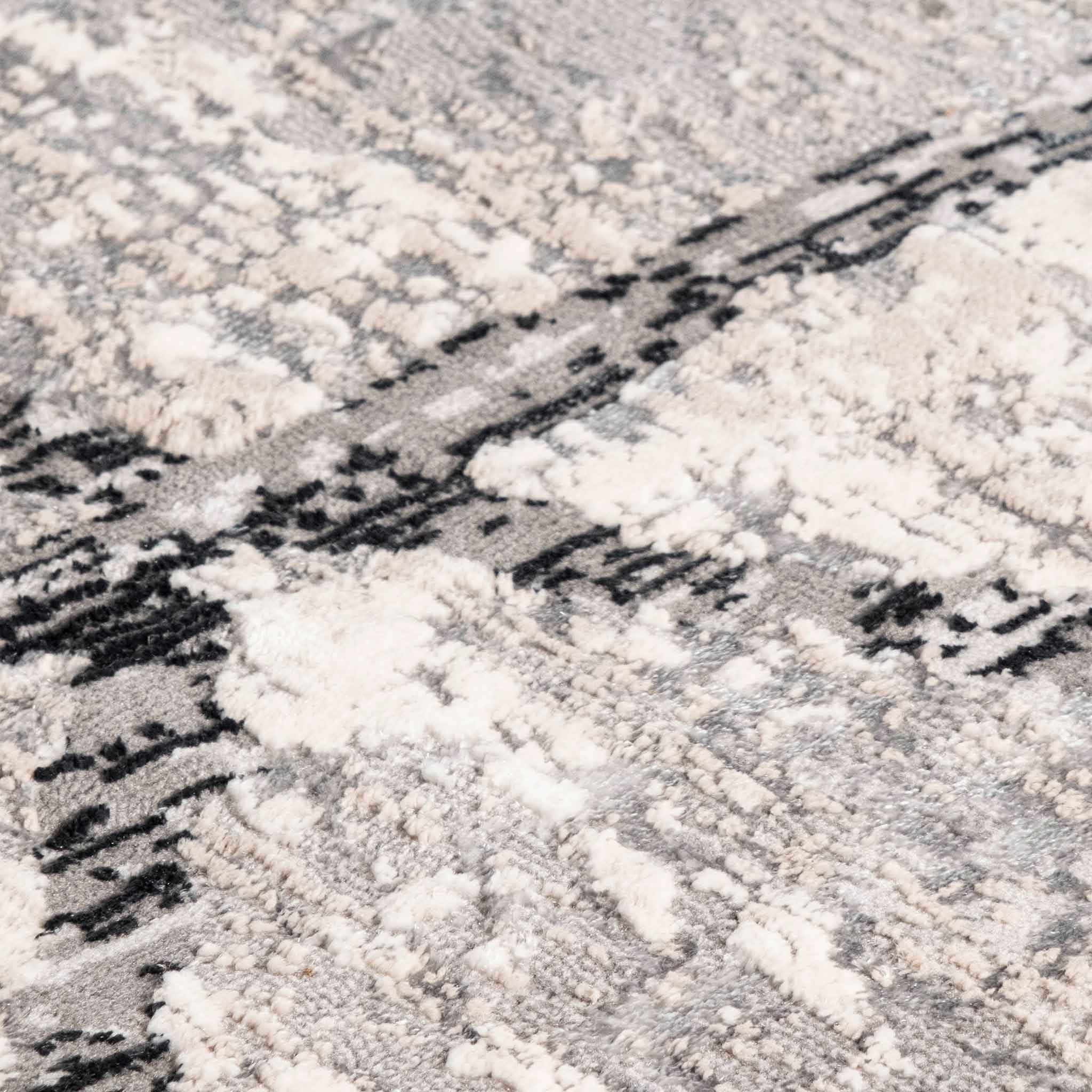 Tapete Decorativo Divan 1075C Gris / Plata – Geométrico · Interior