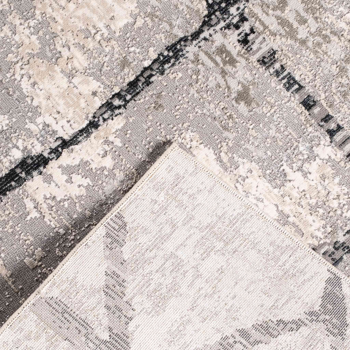 Tapete Decorativo Divan 1075C Gris / Plata – Geométrico · Interior