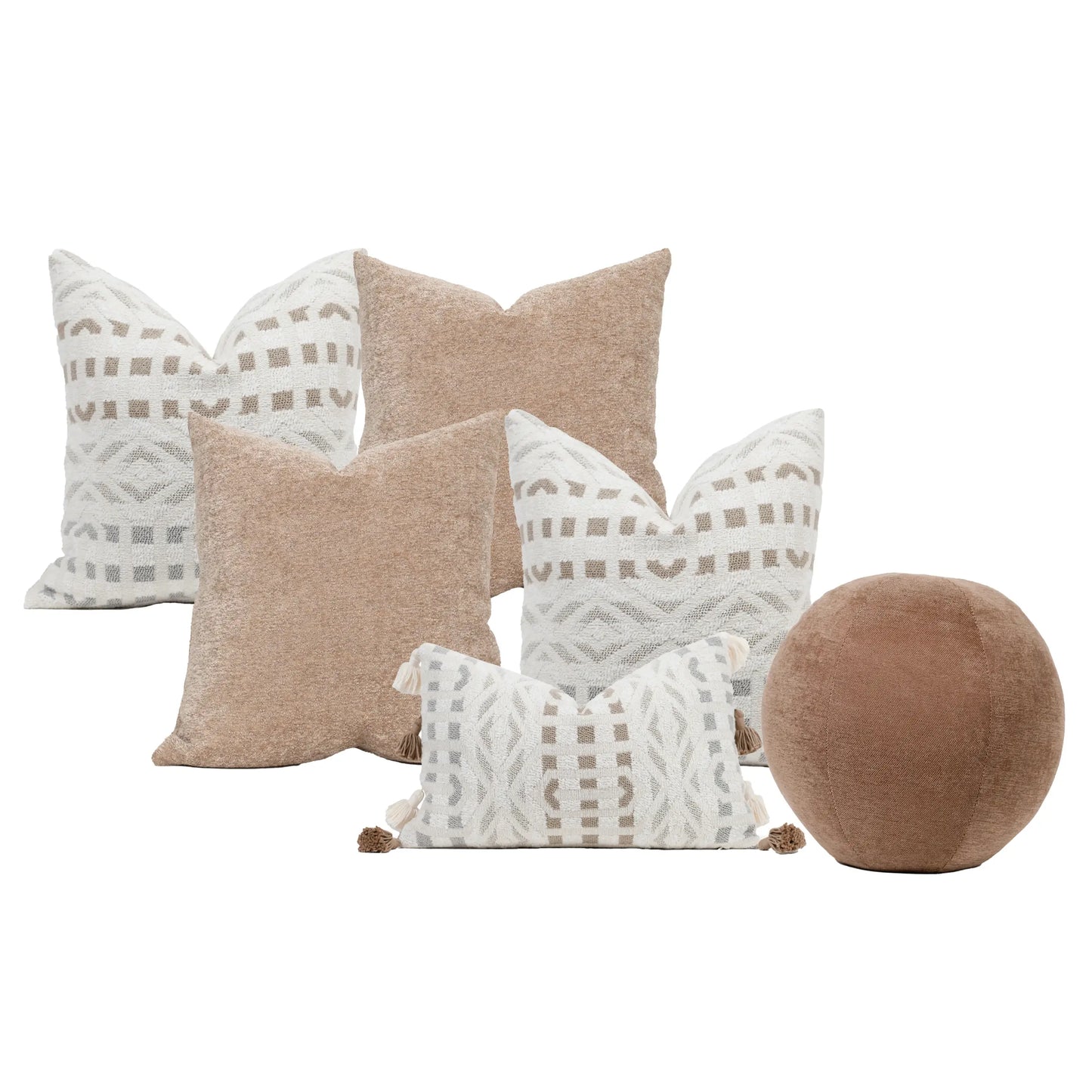 Set 6 Cojines Decorativos A&A Desierto — Serenidad Textural · Interior