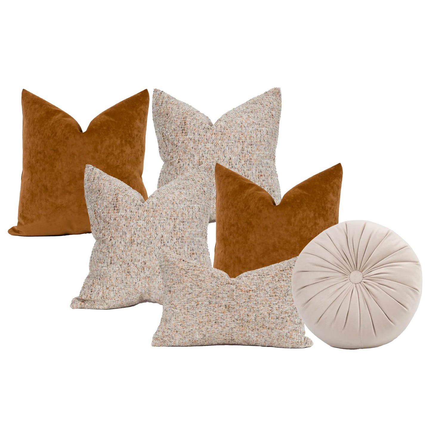 Set 6 Cojines Decorativos A&A Desierto — Calidez Natural Sofisticada · Interior