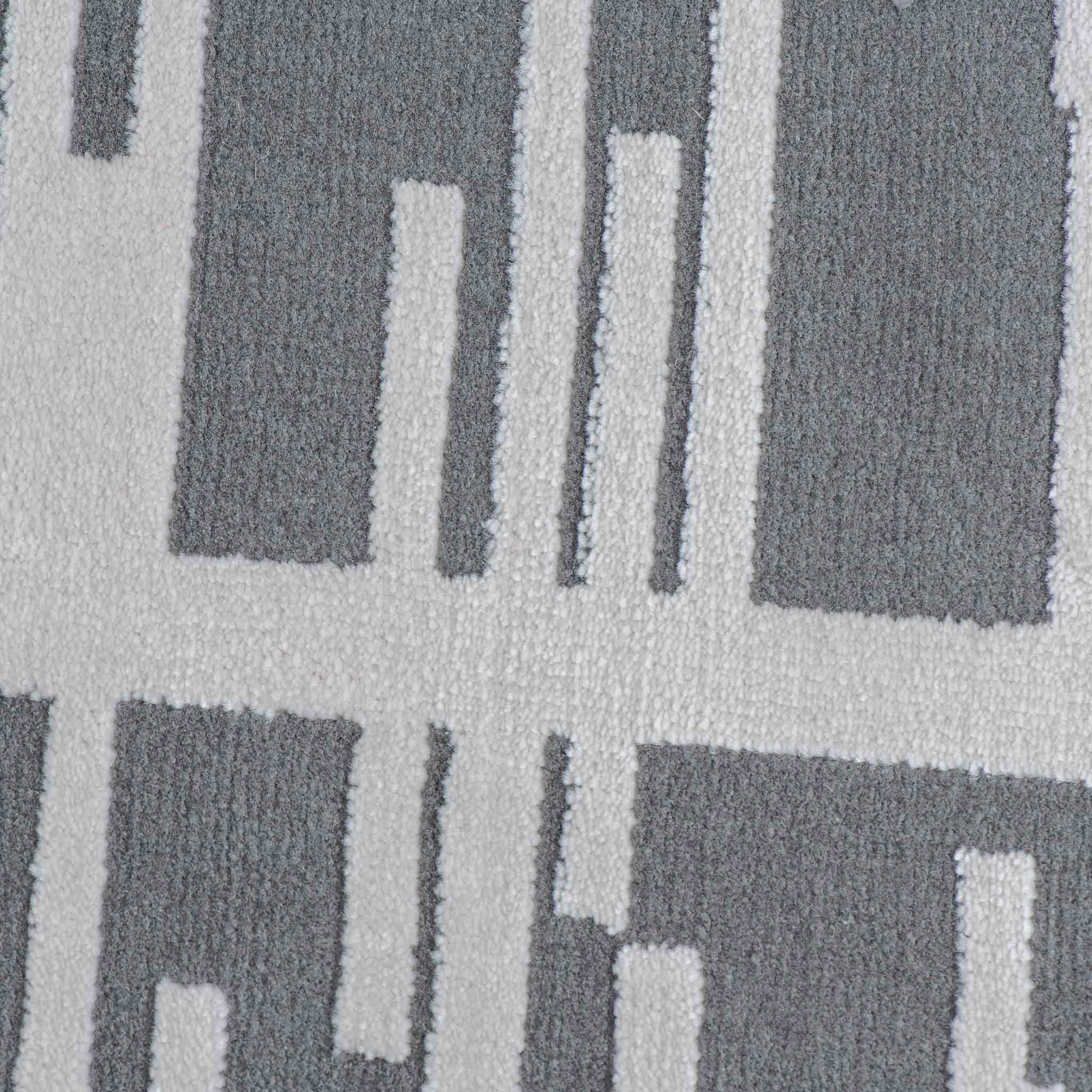 Tapete Decorativo Eren 1043C Gris / Taupe – Geométrico · Interior