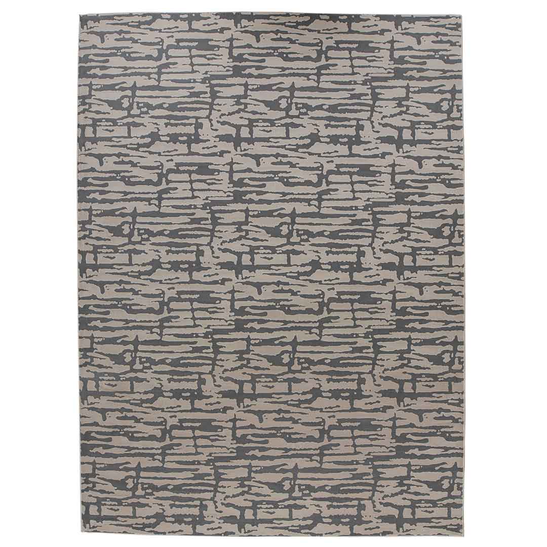 Tapete Decorativo Eren 1044C Gris / Taupe – Abstracto · Interior