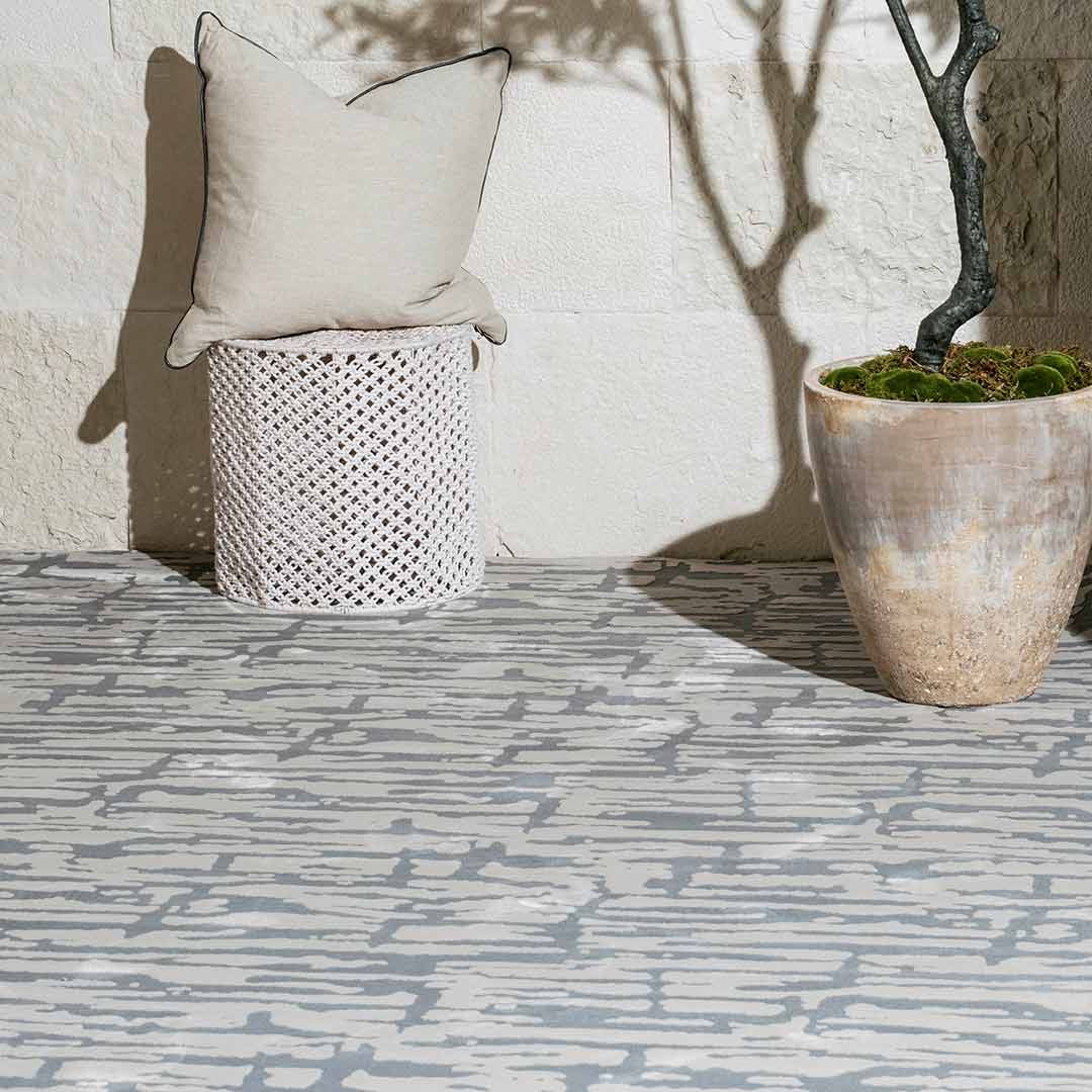 Tapete Decorativo Eren 1044C Gris / Taupe – Abstracto · Interior