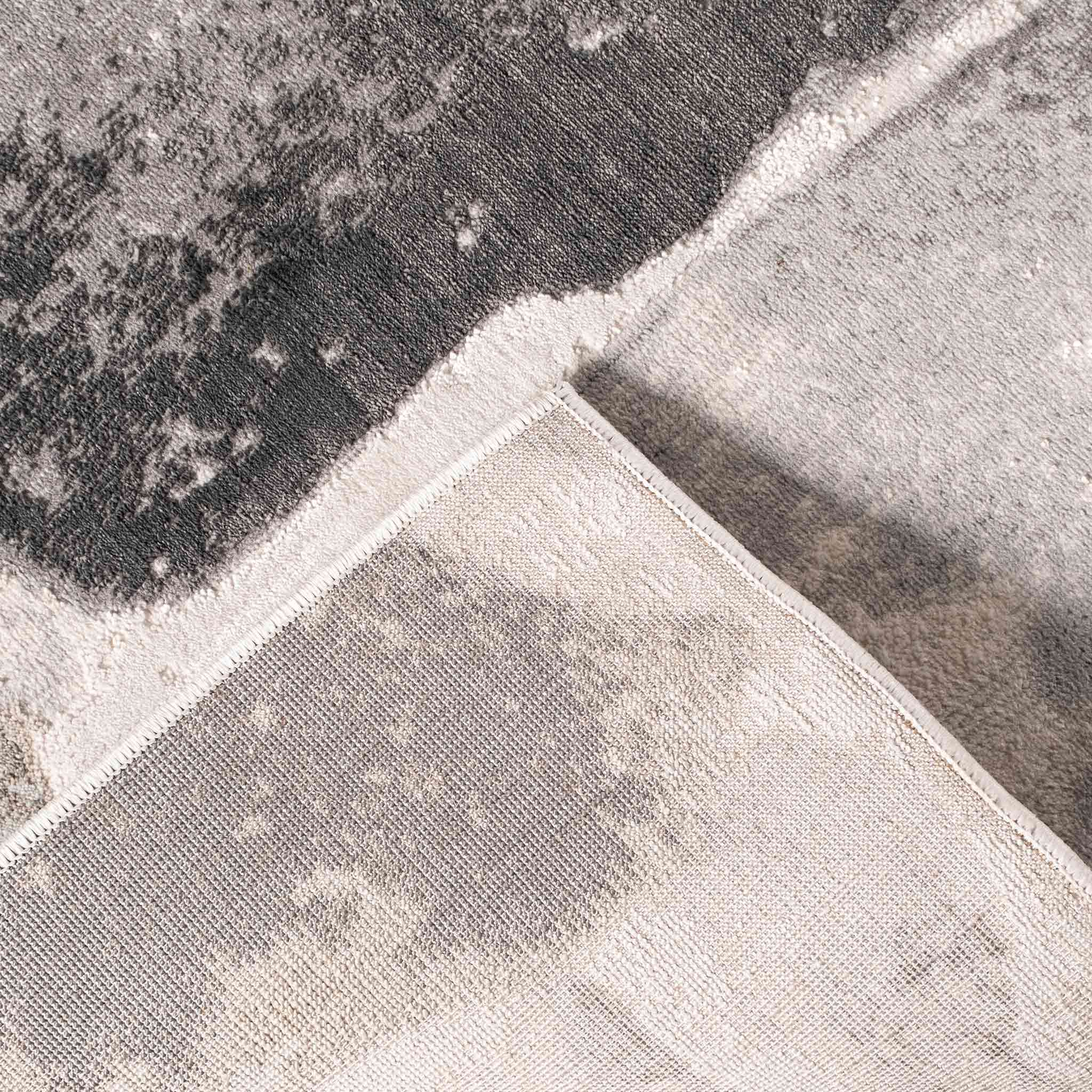 Tapete Decorativo Eren 1081C Taupe Gris / Ivory – Abstracto · Interior