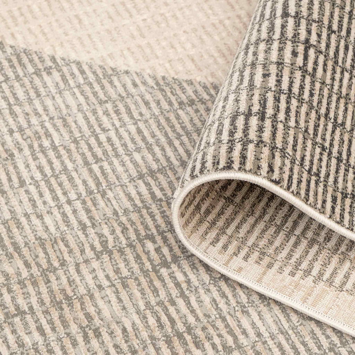 Tapete Decorativo Eren 1086C Gris / Ivory – Abstracto · Interior