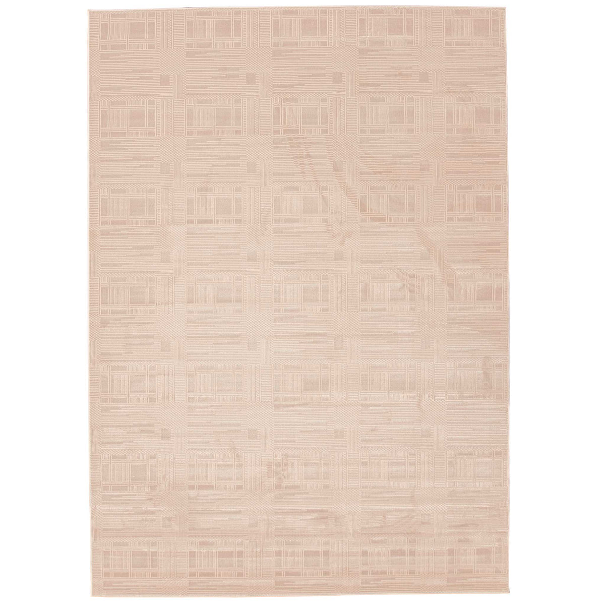 Tapete Decorativo Eren 1087C Blanco Marfil – Geométrico · Interior