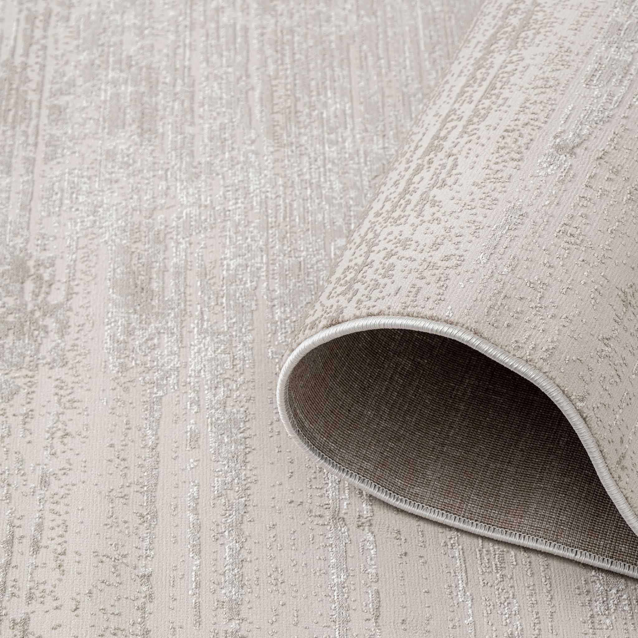 Tapete Decorativo Eren 1090C Ivory / Taupe – Abstracto · Interior