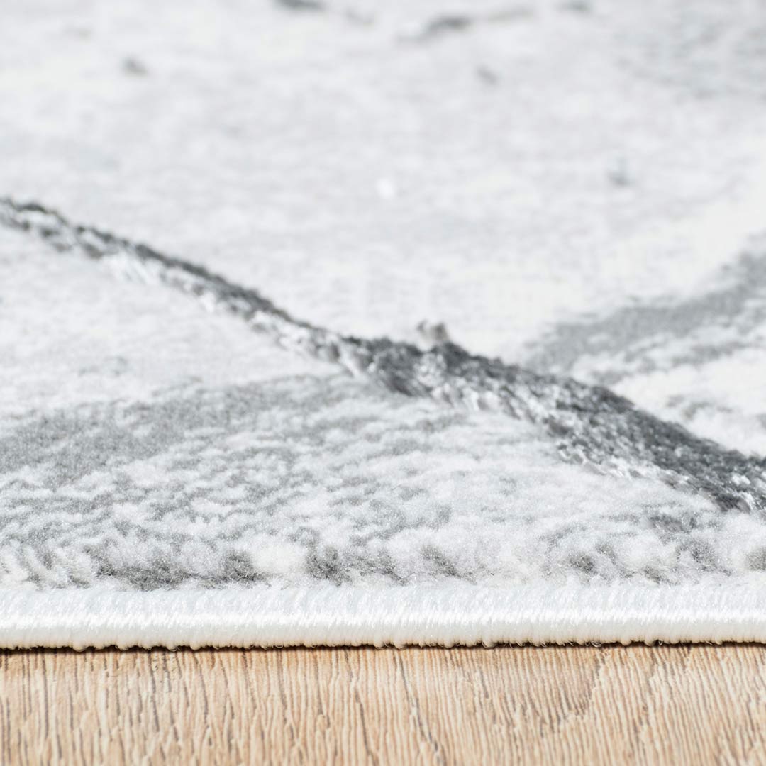 Tapete Decorativo Fatima T2325 Gris / Crema – Abstracto · Interior