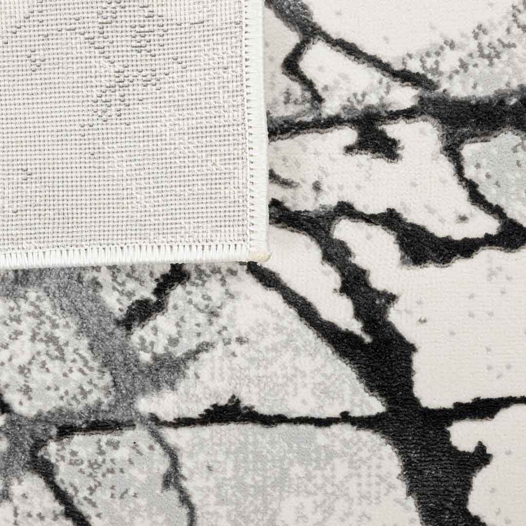 Tapete Decorativo Fatima T2325 Gris / Crema – Abstracto · Interior