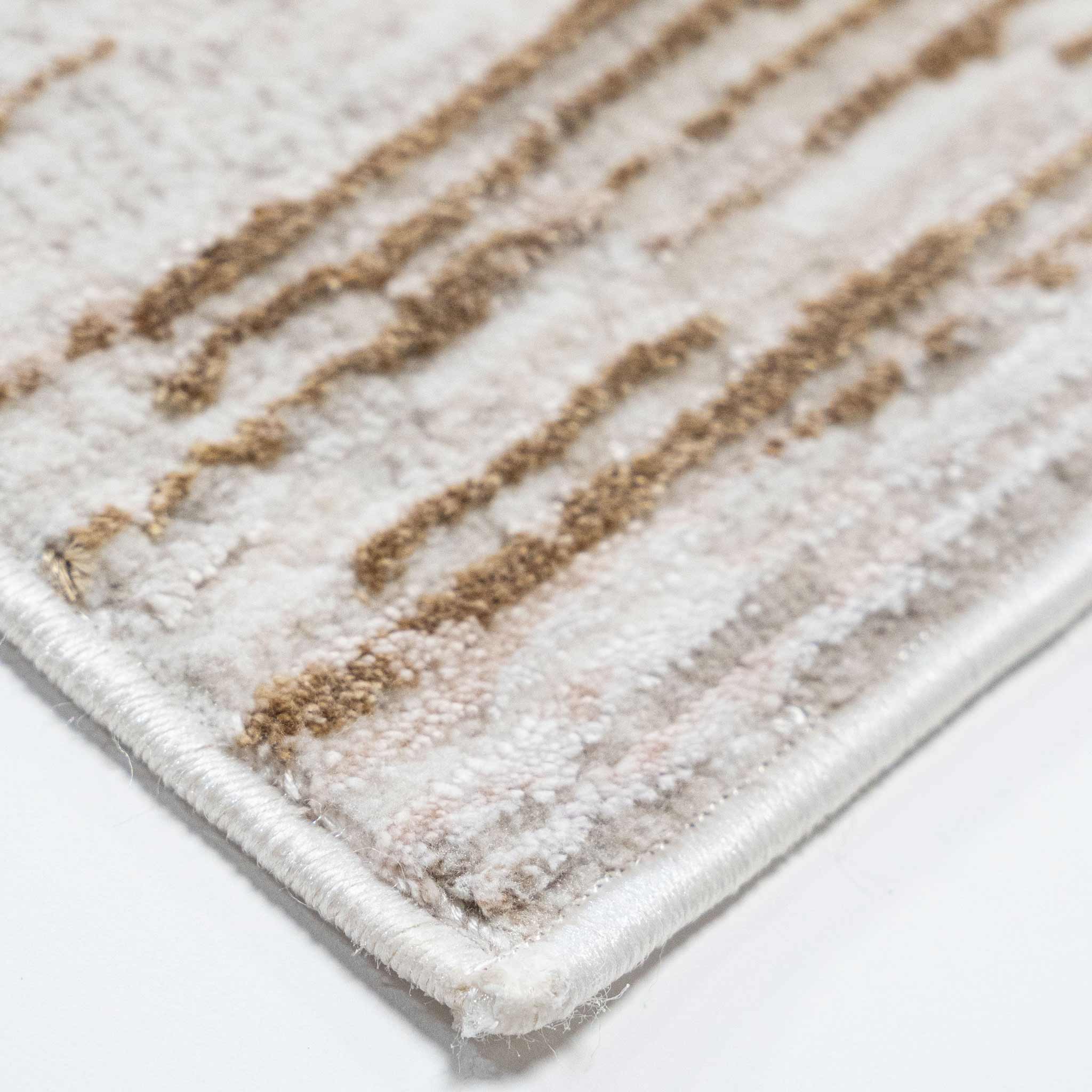 Tapete Decorativo Fiora T2373 Gris / Oro – Abstracto · Interior